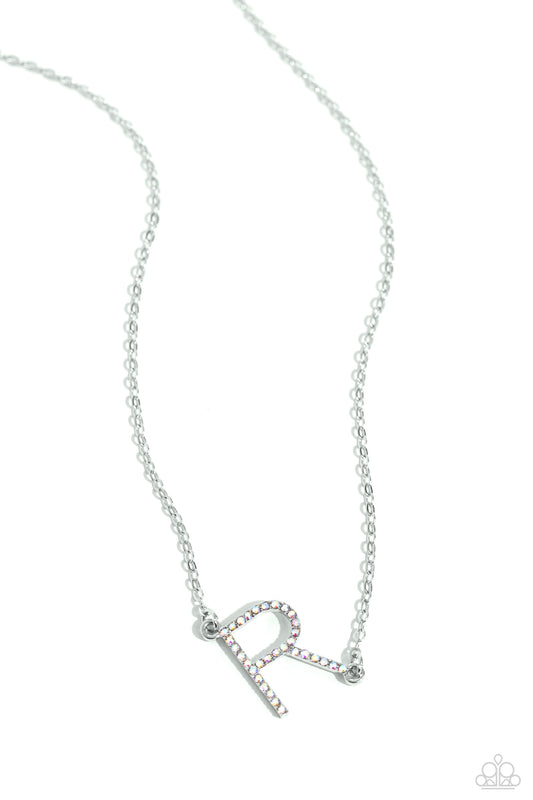 INITIALLY Yours - R - Multi Necklace - Paparazzi - Dare2bdazzlin N Jewelry