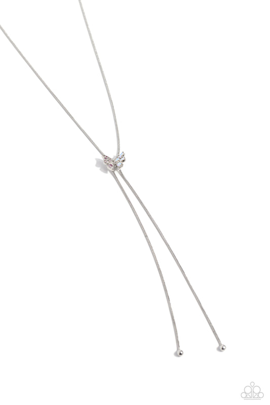 Adjustable Alliance - Pink Necklace - Paparazzi - Dare2bdazzlin N Jewelry