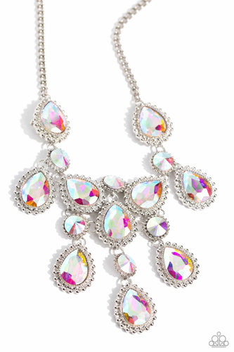 Dripping in Dazzle - Multi Necklace - Paparazzi - Dare2bdazzlin N Jewelry
