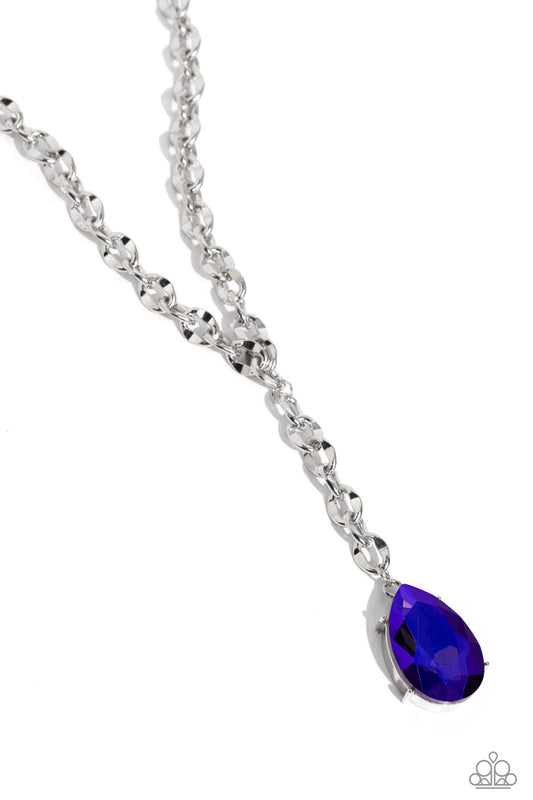Benevolent Bling - Purple Necklace - Paparazzi - Dare2bdazzlin N Jewelry