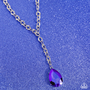 Benevolent Bling - Purple Necklace - Paparazzi - Dare2bdazzlin N Jewelry