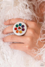 Load image into Gallery viewer, Captivating Centerpiece - Multi Ring - Paparazzi - Dare2bdazzlin N Jewelry
