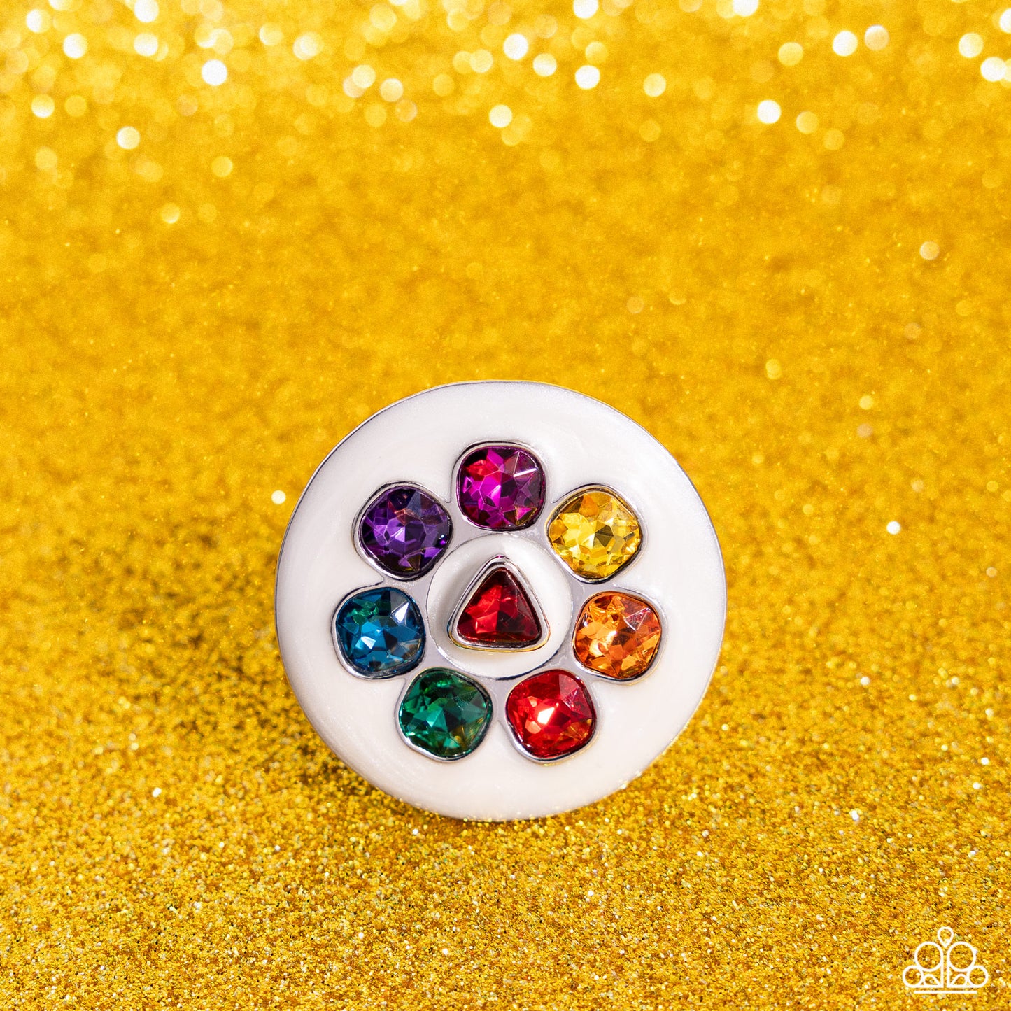 Captivating Centerpiece - Multi Ring - Paparazzi - Dare2bdazzlin N Jewelry