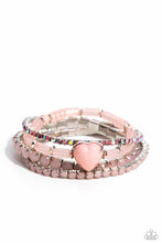 Load image into Gallery viewer, True Loves Theme - Pink Bracelet - Paparazzi - Dare2bdazzlin N Jewelry
