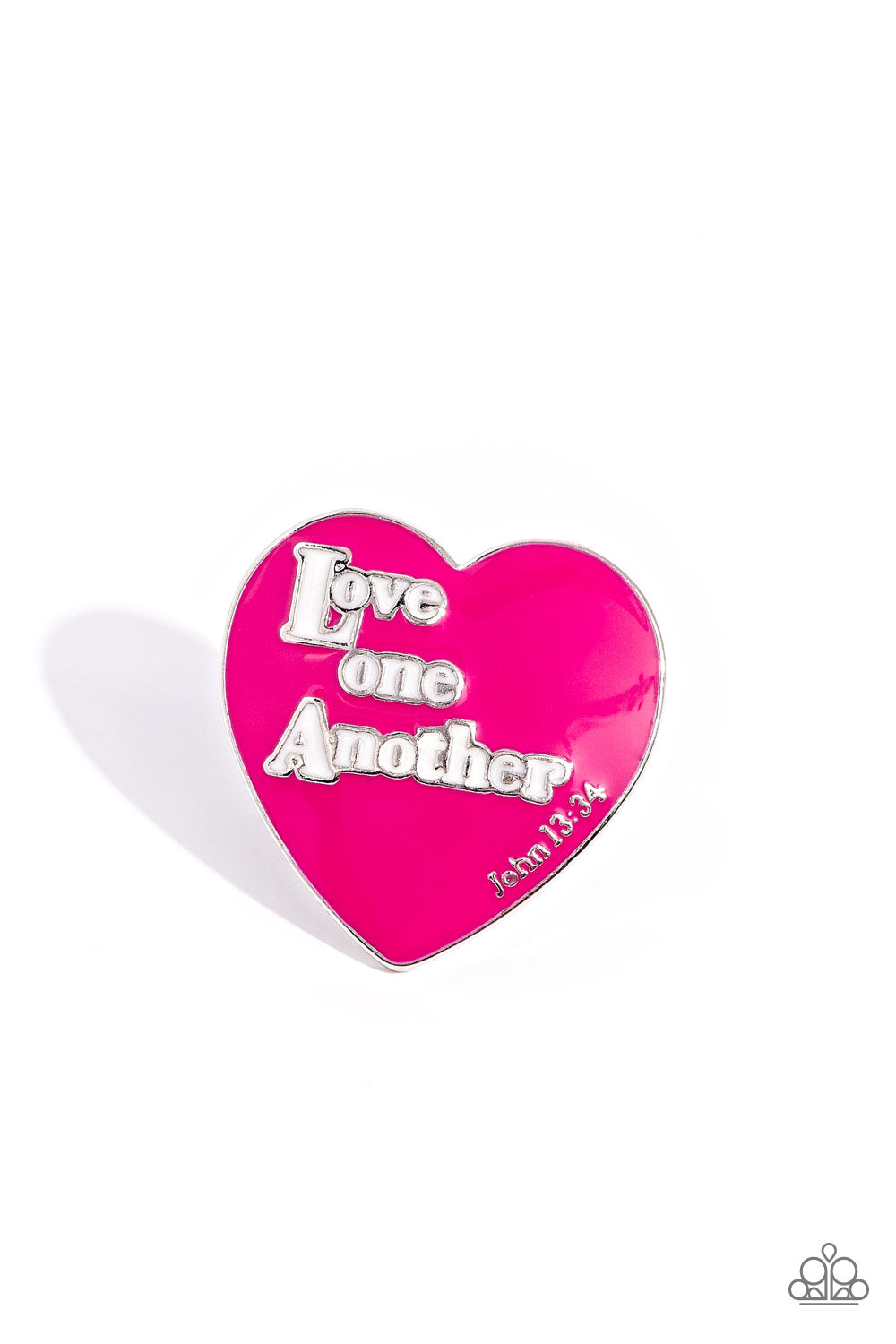 As I Have Loved You - Pink Ring - Paparazzi - Dare2bdazzlin N Jewelry