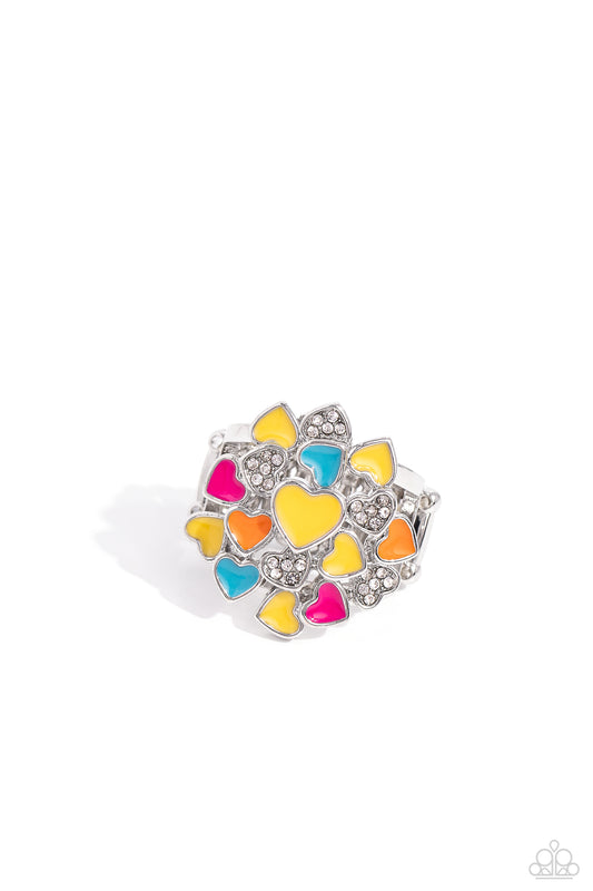 Gimme Some Lovin - Yellow Ring - Paparazzi - Dare2bdazzlin N Jewelry