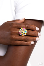 Load image into Gallery viewer, Gimme Some Lovin - Yellow Ring - Paparazzi - Dare2bdazzlin N Jewelry
