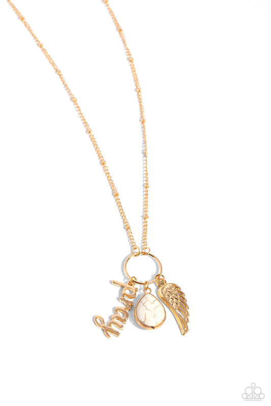 Angelic Artistry - White Necklace - Paparazzi - Dare2bdazzlin N Jewelry