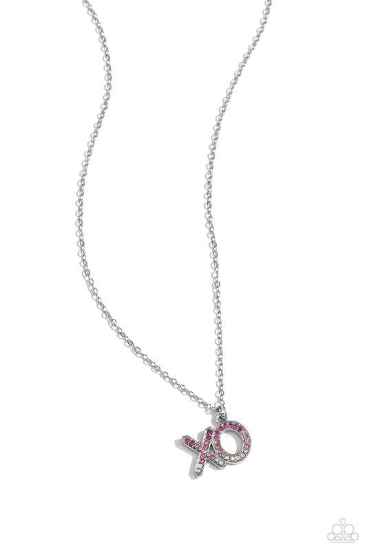 XO Showcase - Pink Necklace - Paparazzi - Dare2bdazzlin N Jewelry