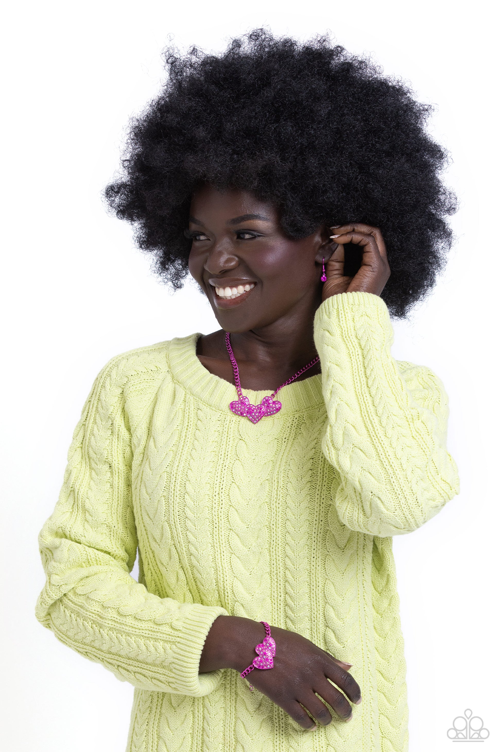 Low-Key Lovestruck - Pink Necklace - Paparazzi - Dare2bdazzlin N Jewelry