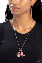 Load image into Gallery viewer, Cheering Section - Red Necklace - Paparazzi - Dare2bdazzlin N Jewelry
