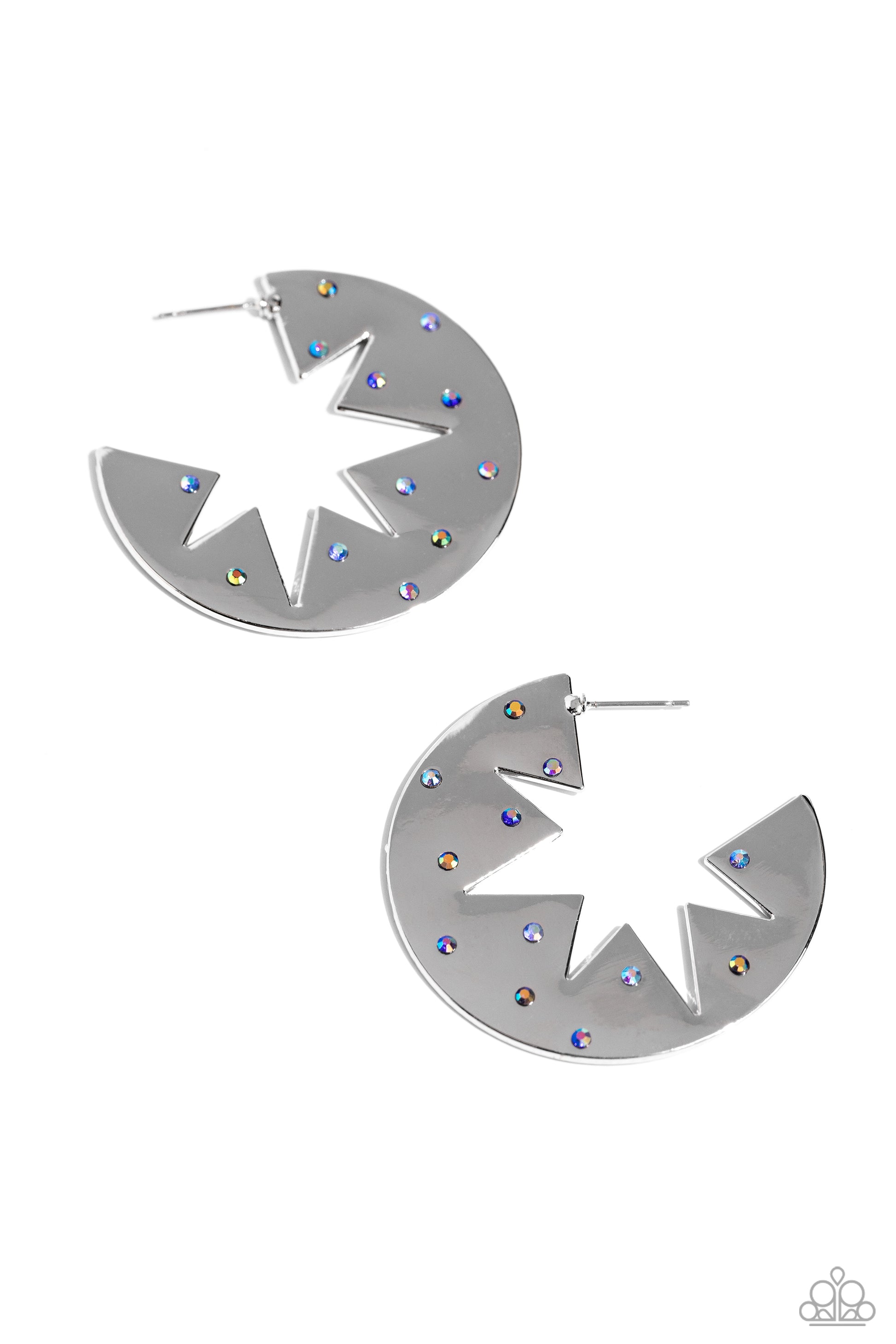 Starry Sensation - Blue Earring - Paparazzi - Dare2bdazzlin N Jewelry