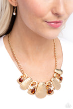 Load image into Gallery viewer, Multicolored Mayhem - Brown Necklace - Paparazzi - Dare2bdazzlin N Jewelry
