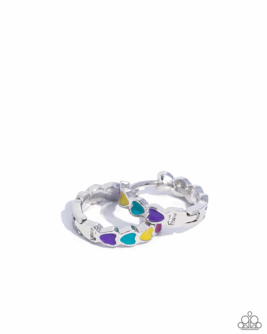 Delicate Dalliance - Multi Hoops Hinge Earring - Paparazzi - Dare2bdazzlin N Jewelry