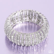 Load image into Gallery viewer, Appealing A-Lister - White Bracelet - Paparazzi - Dare2bdazzlin N Jewelry
