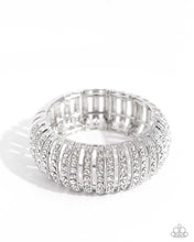 Load image into Gallery viewer, Appealing A-Lister - White Bracelet - Paparazzi - Dare2bdazzlin N Jewelry
