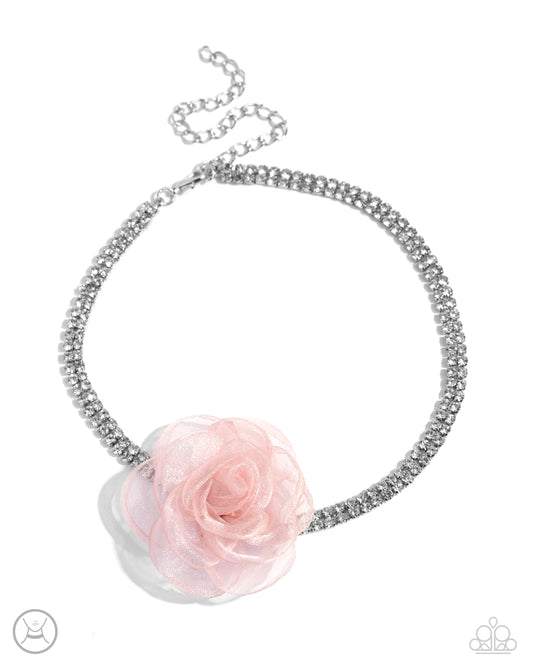 Rosy Range - Pink Choker - Paparazzi - Dare2bdazzlin N Jewelry