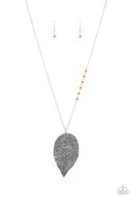 Load image into Gallery viewer, Frond Fantasy Orange Necklace - Paparazzi - Dare2bdazzlin N Jewelry
