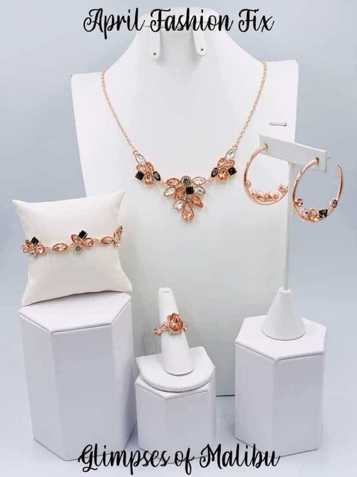 Glimpses of Malibu - Fashion Fix Set - April 2022 - Dare2bdazzlin N Jewelry