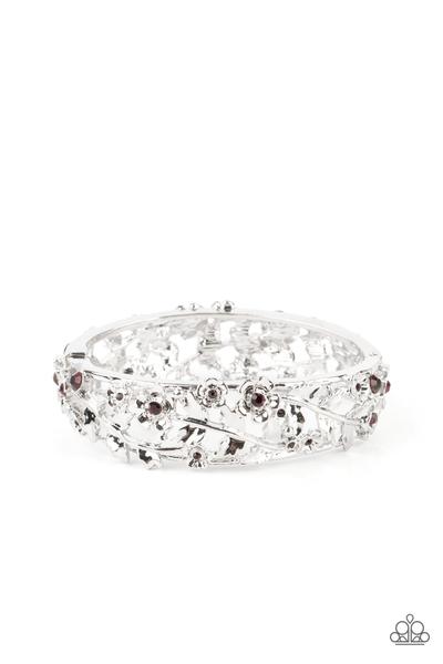 Ripe for this Picking Purple Bracelet - Paparazzi - Dare2bdazzlin N Jewelry
