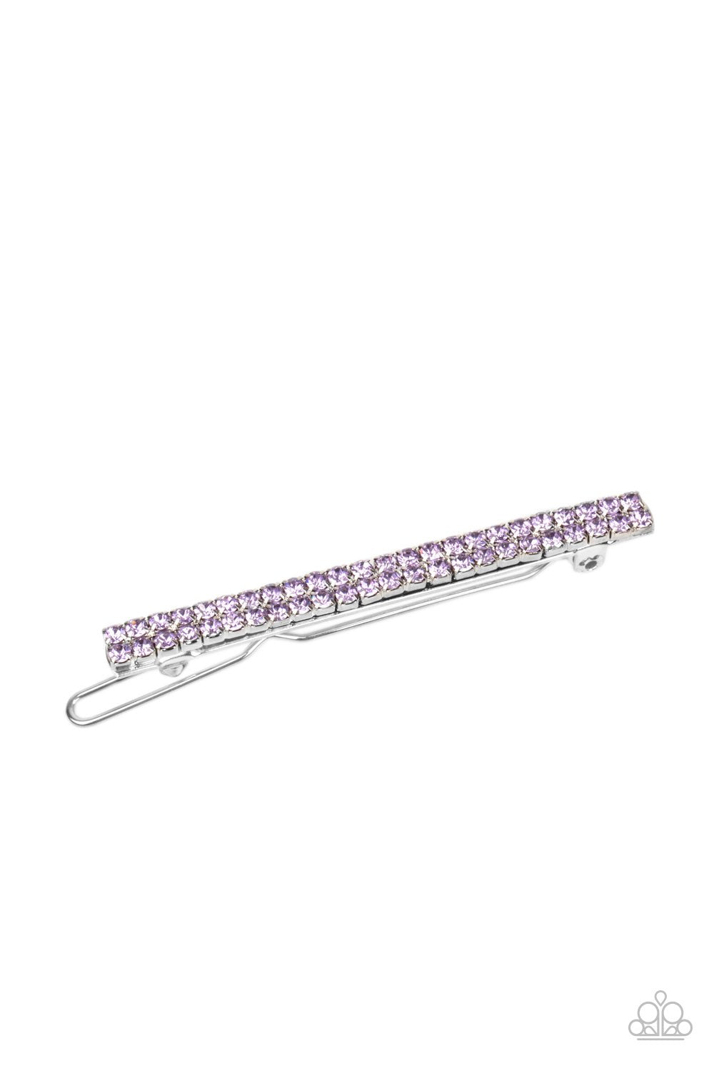 That's GLOW-biz Purple Hair Clip - Paparazzi - Dare2bdazzlin N Jewelry