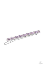 Load image into Gallery viewer, That&#39;s GLOW-biz Purple Hair Clip - Paparazzi - Dare2bdazzlin N Jewelry
