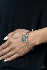 A Charmed Society Silver Bracelet - Paparazzi - Dare2bdazzlin N Jewelry