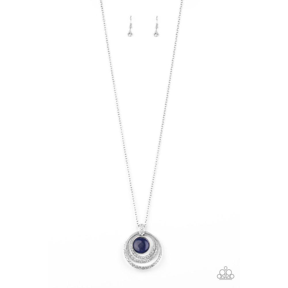 A Diamond A Day - Blue Necklace - Paparazzi - Dare2bdazzlin N Jewelry