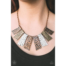 Load image into Gallery viewer, A Fan of the Tribe Necklace - Paparazzi - Dare2bdazzlin N Jewelry
