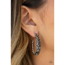 Load image into Gallery viewer, A GLITZY Conscience - Silver Earrings - Paparazzi - Dare2bdazzlin N Jewelry
