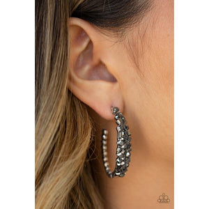 A GLITZY Conscience - Silver Earrings - Paparazzi - Dare2bdazzlin N Jewelry