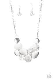 A Hard LUXE Story - White Necklace - Paparazzi - Dare2bdazzlin N Jewelry