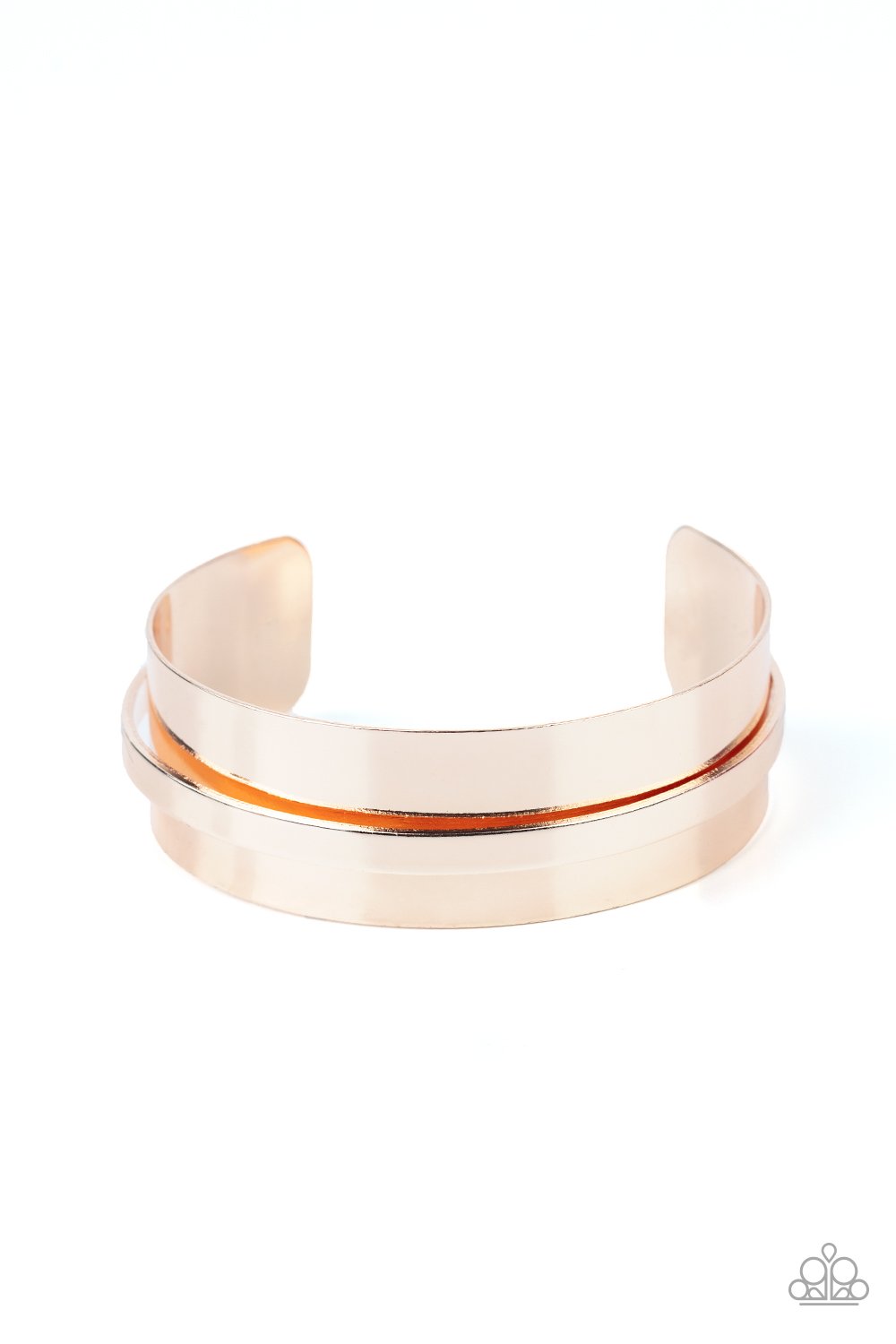 A HAUTE Number - Rose Gold Bracelet - Paparazzi - Dare2bdazzlin N Jewelry