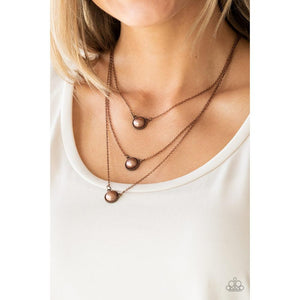 A Love For Luster - Copper Necklace - Paparazzi - Dare2bdazzlin N Jewelry