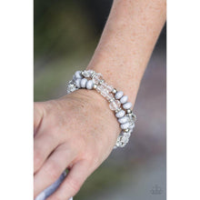 Load image into Gallery viewer, A Midsummer Nights GLEAM - Silver Bracelet - Paparazzi - Dare2bdazzlin N Jewelry

