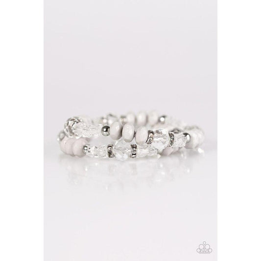 A Midsummer Nights GLEAM - Silver Bracelet - Paparazzi - Dare2bdazzlin N Jewelry