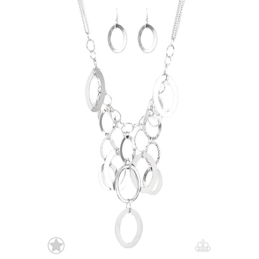 A Silver Spell Necklace - Paparazzi - Dare2bdazzlin N Jewelry