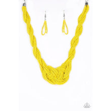Load image into Gallery viewer, A Standing Ovation - Yellow Necklace - Paparazzi - Dare2bdazzlin N Jewelry
