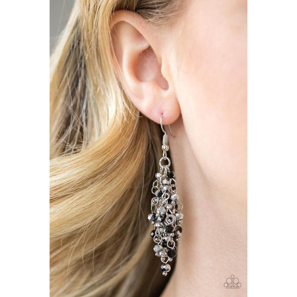 A Taste Of Twilight - Black Earrings - Paparazzi - Dare2bdazzlin N Jewelry