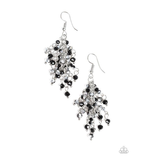 A Taste Of Twilight - Black Earrings - Paparazzi - Dare2bdazzlin N Jewelry