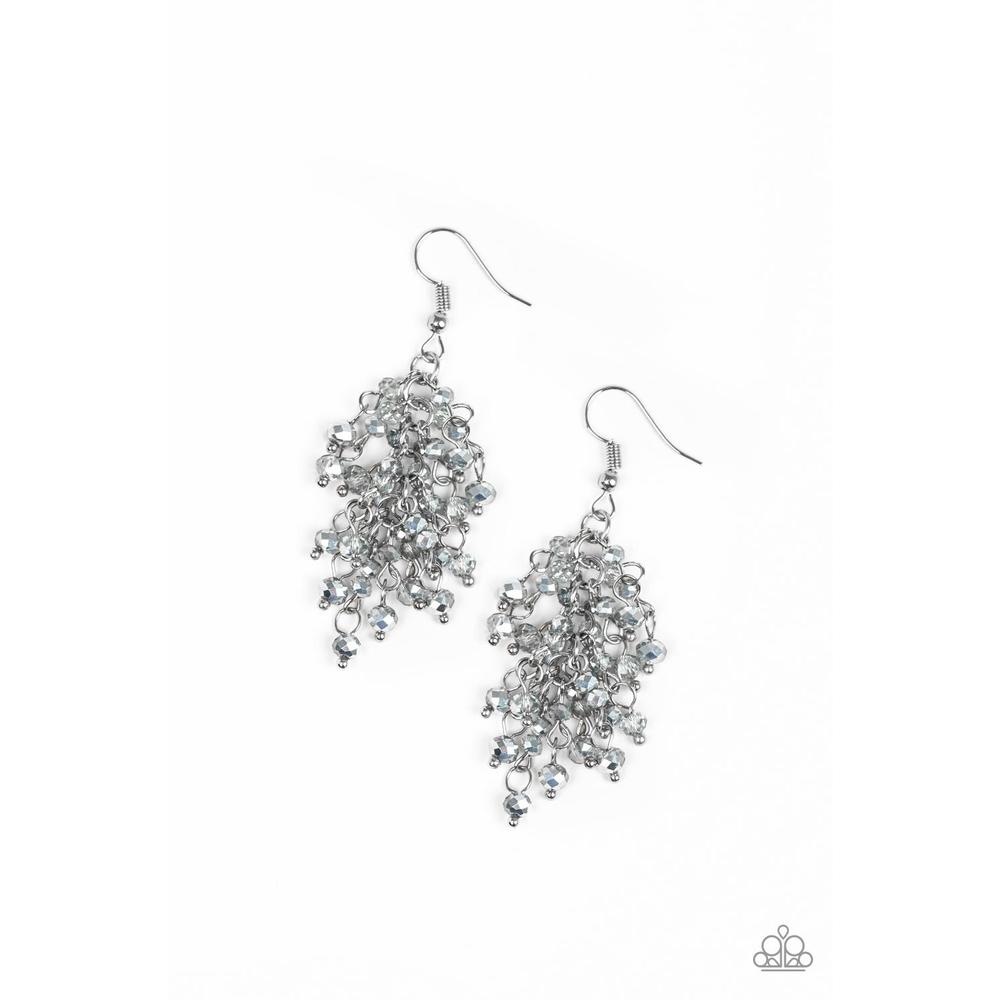 A Taste Of Twilight - Silver Earrings - Paparazzi - Dare2bdazzlin N Jewelry
