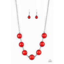 Load image into Gallery viewer, Adobe Attitude Red Necklace - Paparazzi - Dare2bdazzlin N Jewelry
