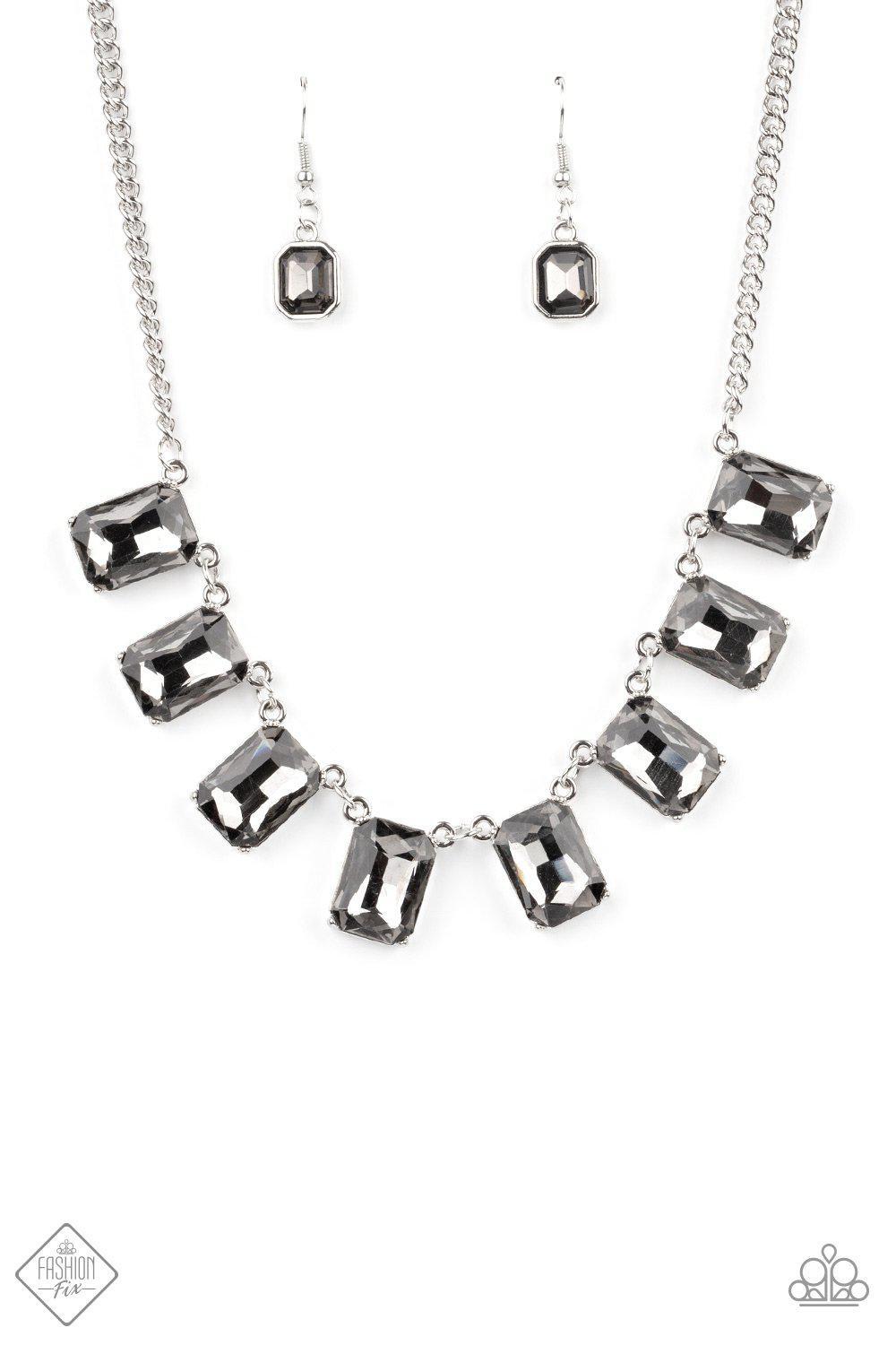 After Party Access Silver Necklace - Paparazzi