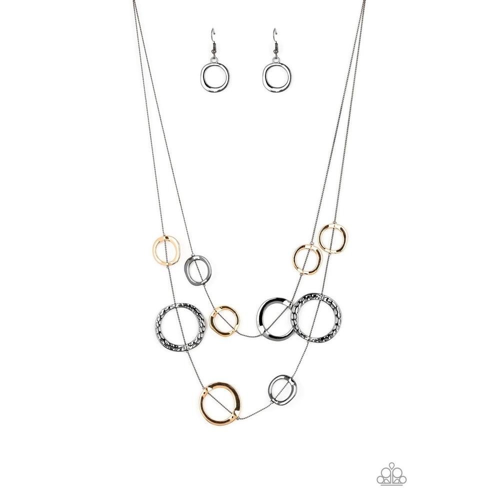 Ageless Aesthetics - Black Necklace - Paparazzi - Dare2bdazzlin N Jewelry