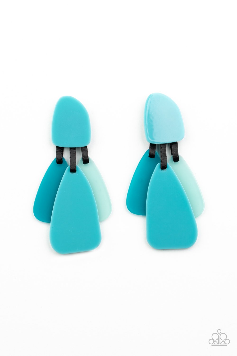 All FAUX One - Blue Earring - Paparazzi - Dare2bdazzlin N Jewelry