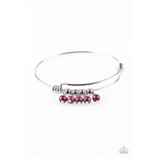 All Roads Lead TO ROAM Purple Bracelet - Paparazzi - Dare2bdazzlin N Jewelry