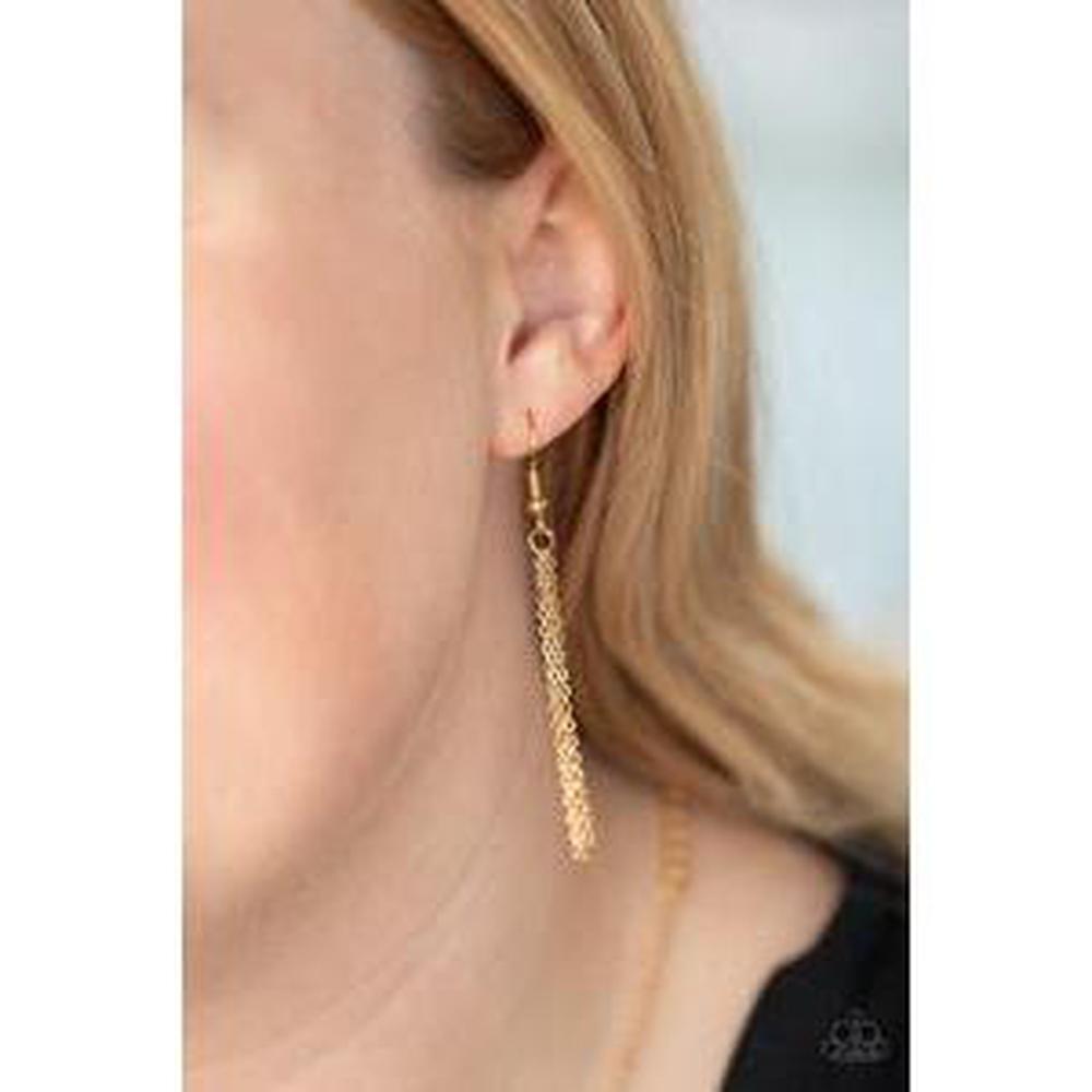 All You Need Is Trust Gold Necklace - Paparazzi - Dare2bdazzlin N Jewelry