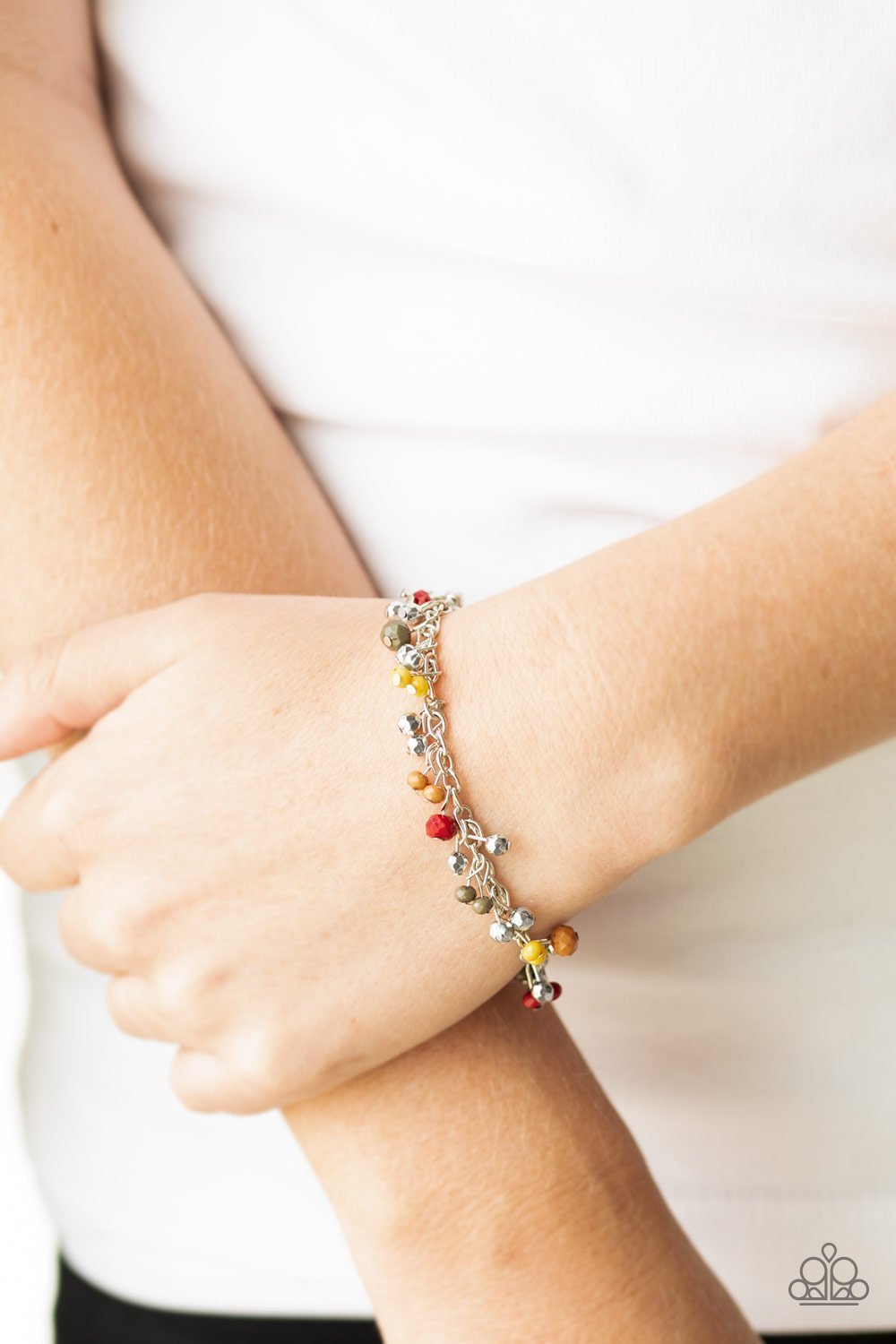 Aquatic Adventure Multi Bracelet - Paparazzi - Dare2bdazzlin N Jewelry