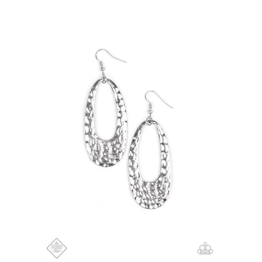 Artisan Abundance Silver Earrings - Paparazzi - Dare2bdazzlin N Jewelry