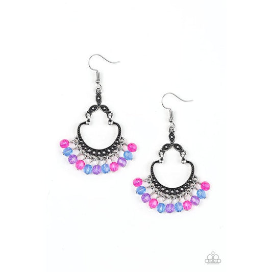 Babe Alert - Multi Earring - Paparazzi - Dare2bdazzlin N Jewelry